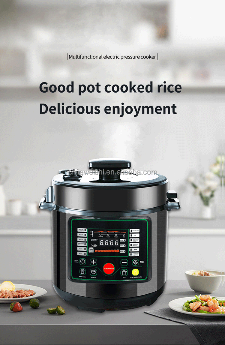 CB/CE Wholesale Smart Household & Commercial 5L 6L 8L 10L Multi-Function Smart Rice Cooker Digital Electric Pressure Cooker