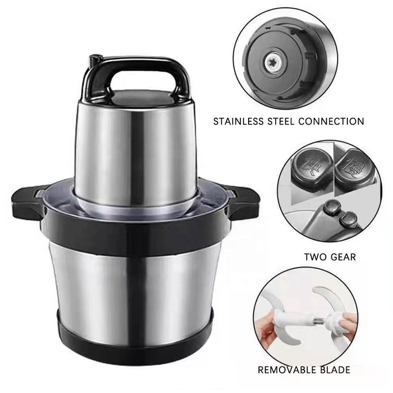 6L foufou mix german electric commercial food processor yam pounding blender  fufu machine pounder  in ghana meat grinder