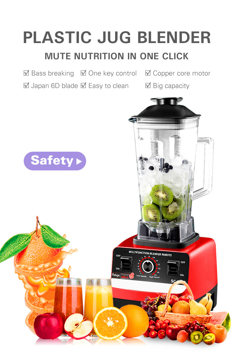 2 in 1 2cup 4500w kitchen appliances heavy duty commercial mixer smoothie juicer food processor silver crest blender