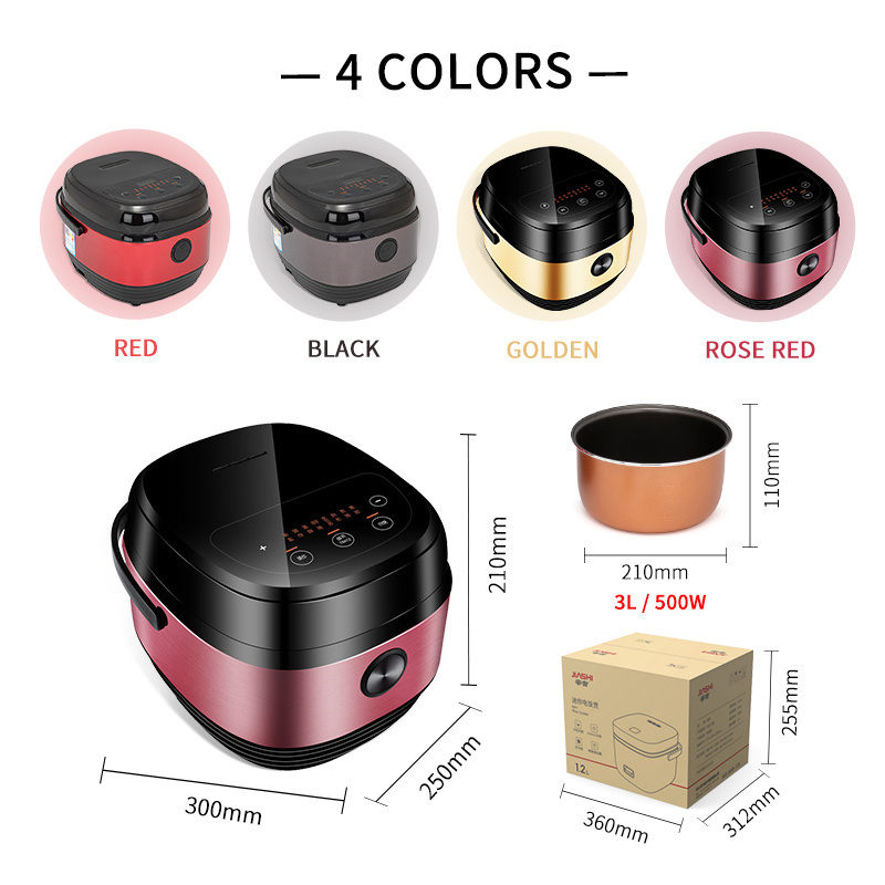 Kitchen Appliances Home Smart Multi Function Electric Rice Cooker 6 Cup Non-Stick Cookers 3L 4L 5L Rice Cooker