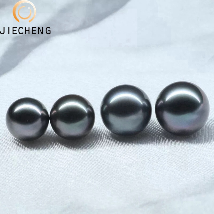 11-12mm AAA Sea Water Black Peacock Green Wholesale Tahitian Pearls