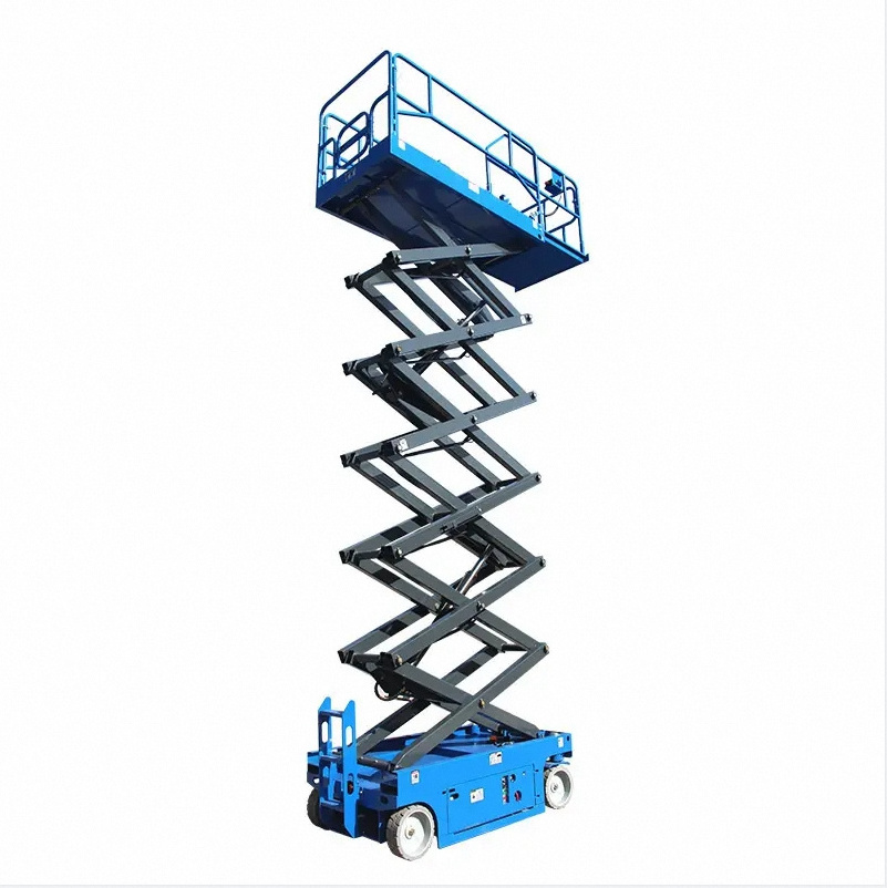 China Manufacture Quality Platform Self-propelled Scissor Lifter Rubber Track Crawler Scissor Lift One Man Lift