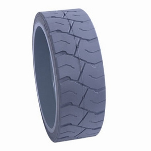 High Quality Non-marking AWP Wheels 12*4.5 12x4.5 Solid Resilient Tires for Jlg30e Jlg35e