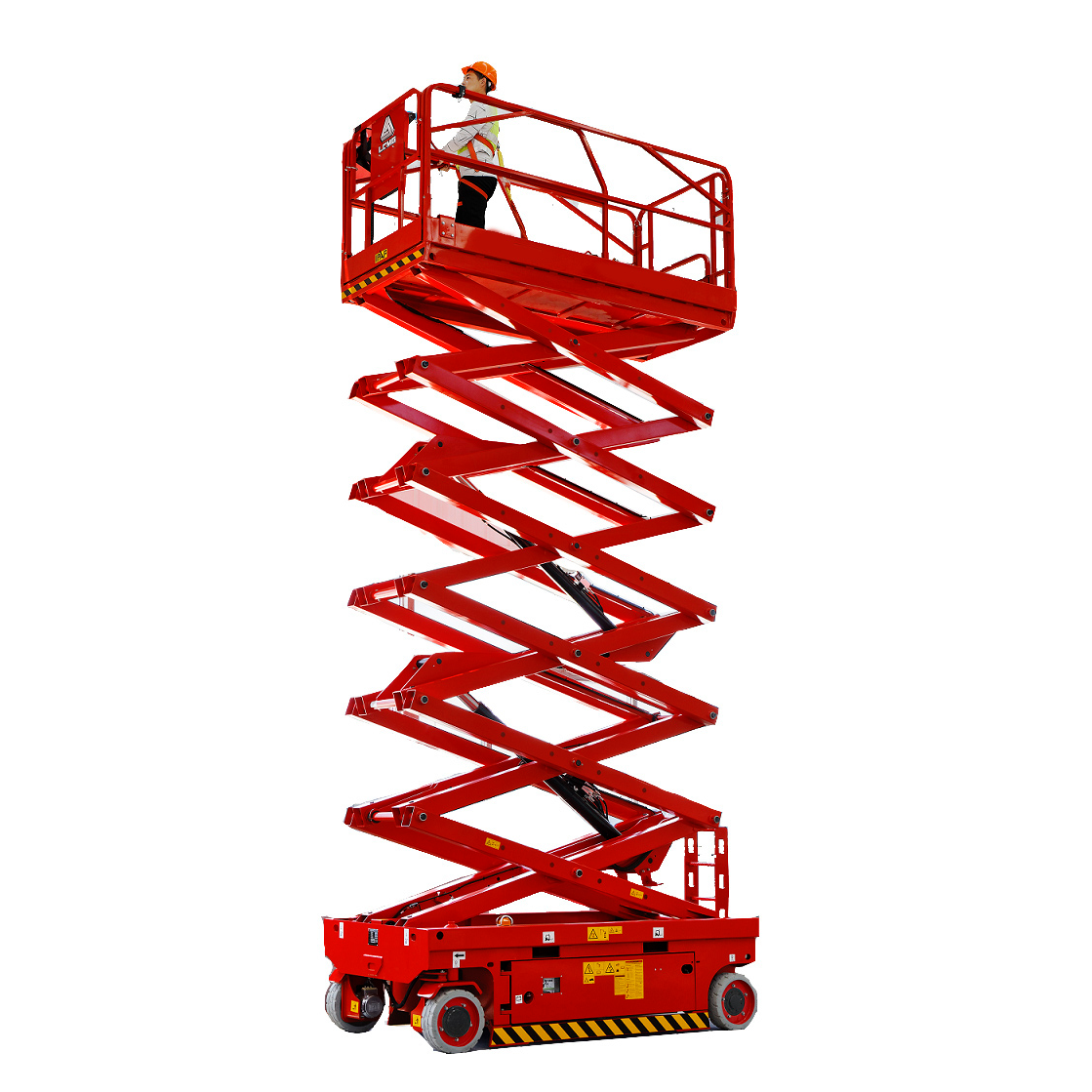 China Manufacture Quality Platform Self-propelled Scissor Lifter Rubber Track Crawler Scissor Lift One Man Lift