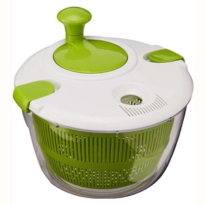 Kitchen manual control Large Capacity Salad Spinner Colander Vegetable Dryer Chopper Pull Salad Spinner Vegetable Salad Spinner