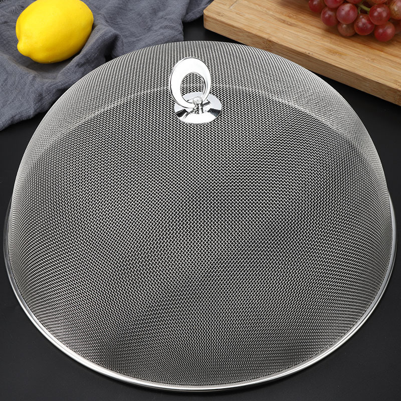 Hot Selling Kitchen Utensils Tent Umbrella Metal Mesh Demo Screen Outdoor Picnic Food Cover