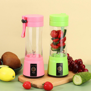 Hot Selling 380ml Mini Juicer Cup Fashion Stainless Steel Portable Fruit Hand Juicer Blender Fresh Fruit Juicer