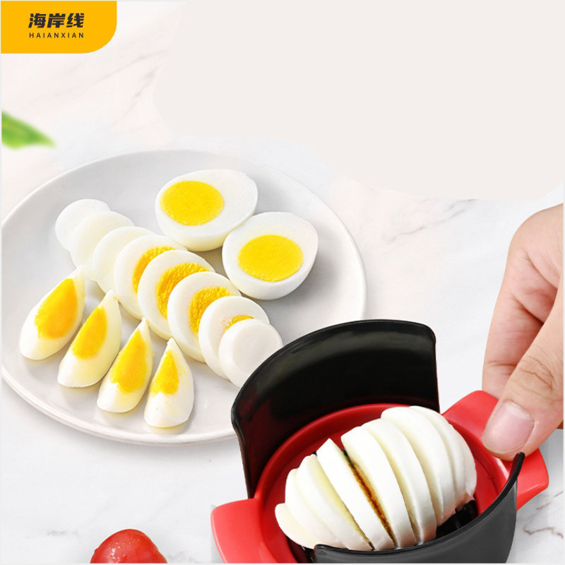 3 In 1 Multifunctional Egg Cutter Stainless Steel Wire Egg Cutter Kitchen Gadgets Tool Food Grade Slicer For Hard Boiled Egg