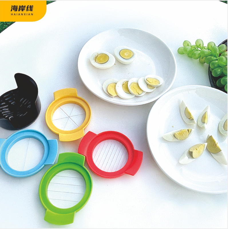 3 In 1 Multifunctional Egg Cutter Stainless Steel Wire Egg Cutter Kitchen Gadgets Tool Food Grade Slicer For Hard Boiled Egg