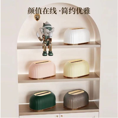 Popular Desktop cover square pop up tissue box tissue paper holder box for home