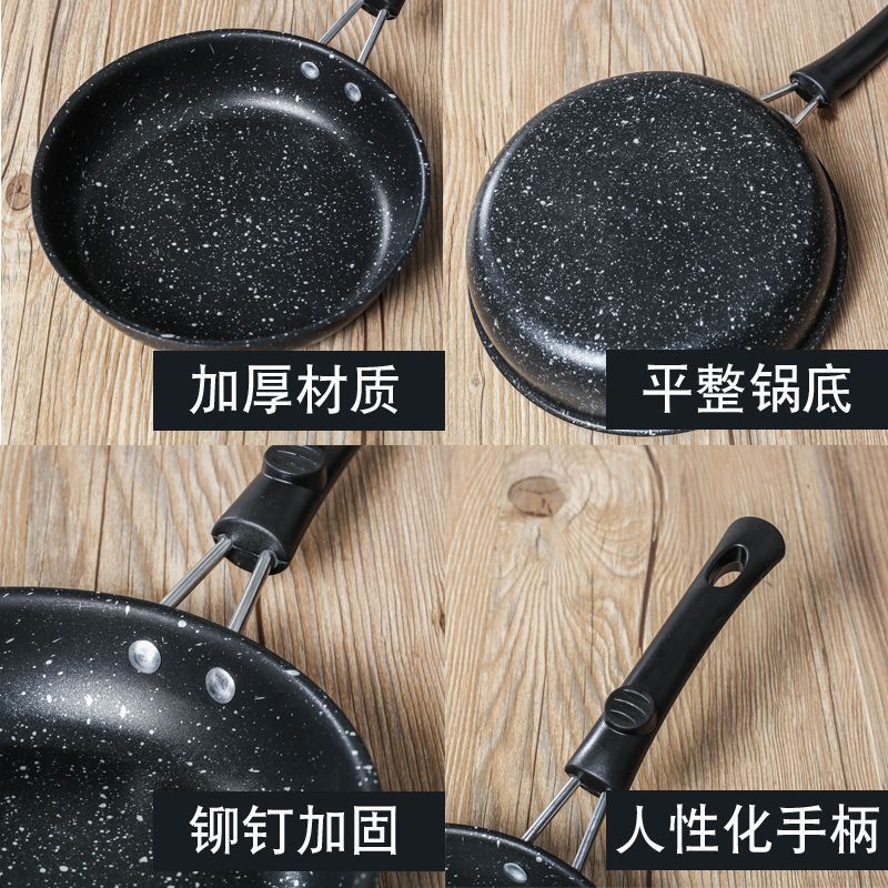 Mini Induction One  Frying Pan Heat Resistant Non Stick Pot Portable