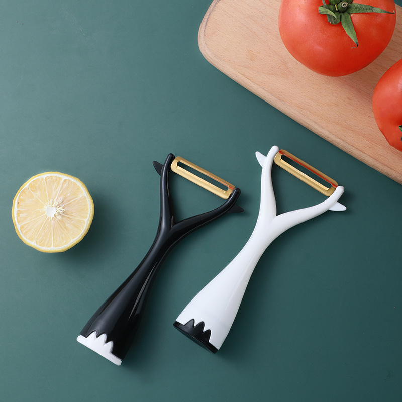 Wholesale Stainless Steel Double Sided Blade Potato Fruit Vegetable Peeler Multifunction Kitchen Gadgets Peeler