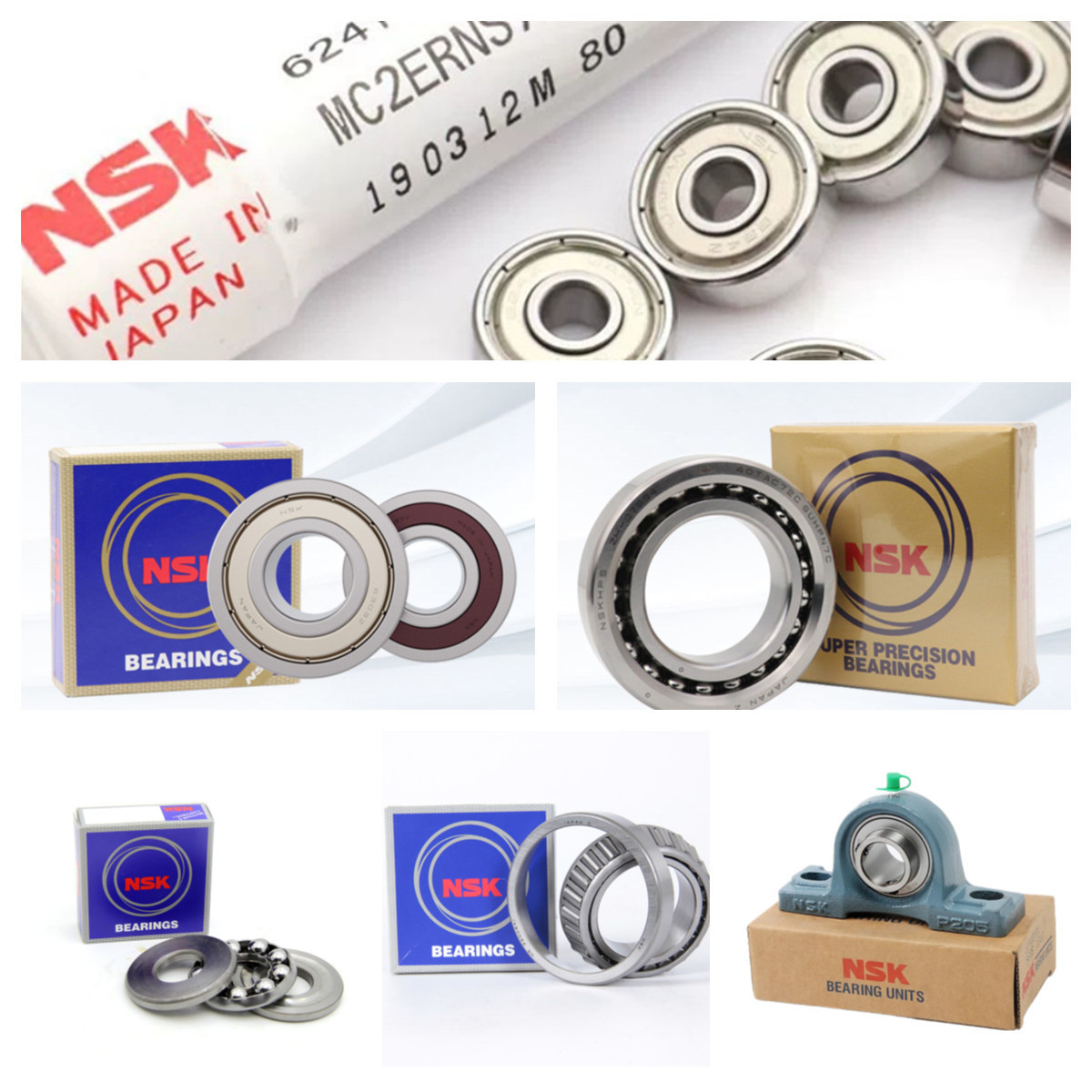 Original SK.F Deep Groove Ball Bearing SK.F Bearing 6201-2Z/C3 6202-2Z 6203-2Z Bearing