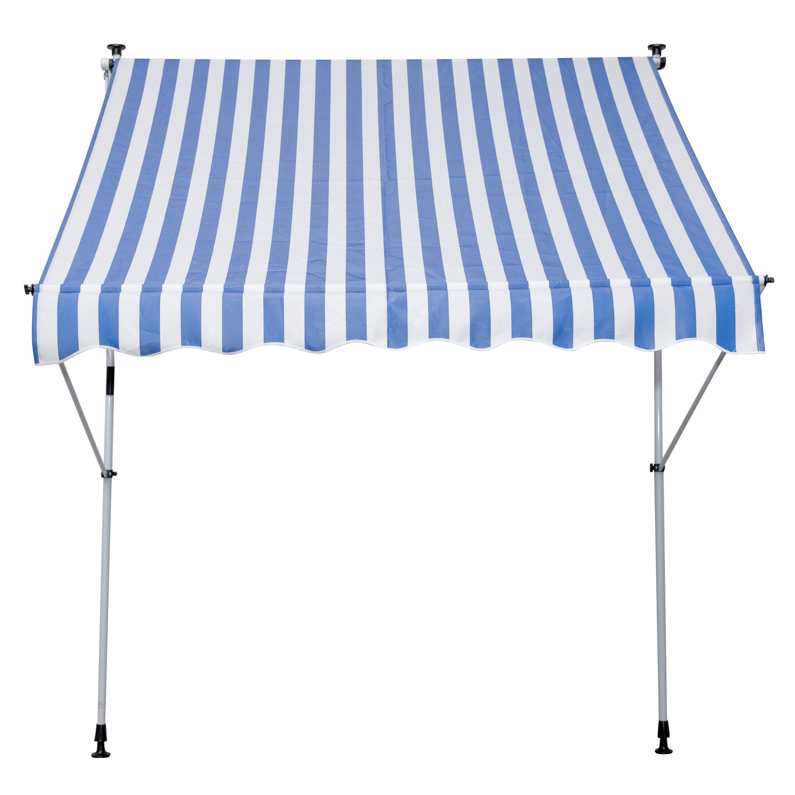 Shade Shelter Canopy for Garden Yard Balcony Manual Retractable Outdoor fashionable  Awning