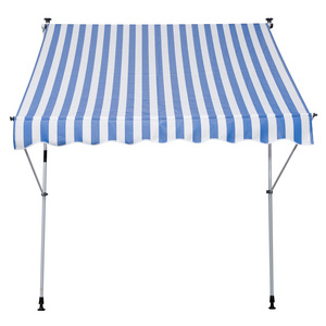 Shade Shelter Canopy for Garden Yard Balcony Manual Retractable Outdoor fashionable  Awning