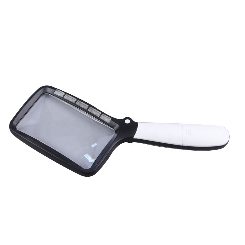 NO 10863 Foldable handheld Magnifier with led lights