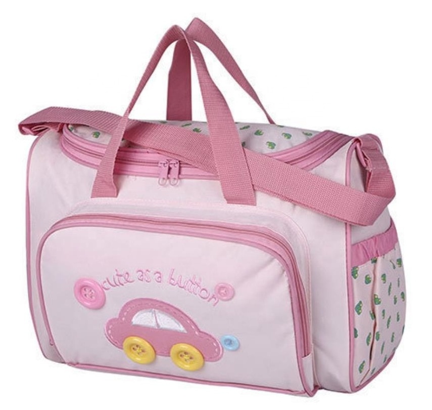 good price wholesale multi-function travel baby diaper bag China factory big capacity diaper mommy bag