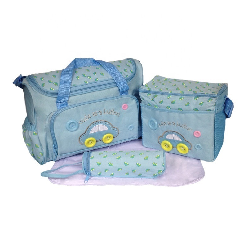 good price wholesale multi-function travel baby diaper bag China factory big capacity diaper mommy bag