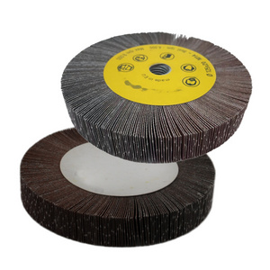 "Abrasive Metal Stainless Steel Polishing Mounted Flap Wheels For Polishing Machine "