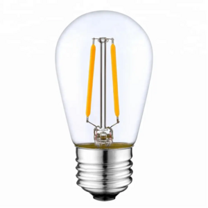 Factory Price S14 1w 2w Vintage antique Light Bulb 2700K Clear Glass 110V 220V Edison Bulb