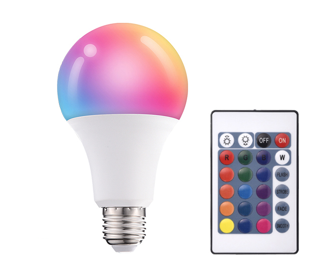 RGB Dimming Color Changing E26 9W 10W LED Bluetooth Light Bulb Bombillos LED Smart Life App