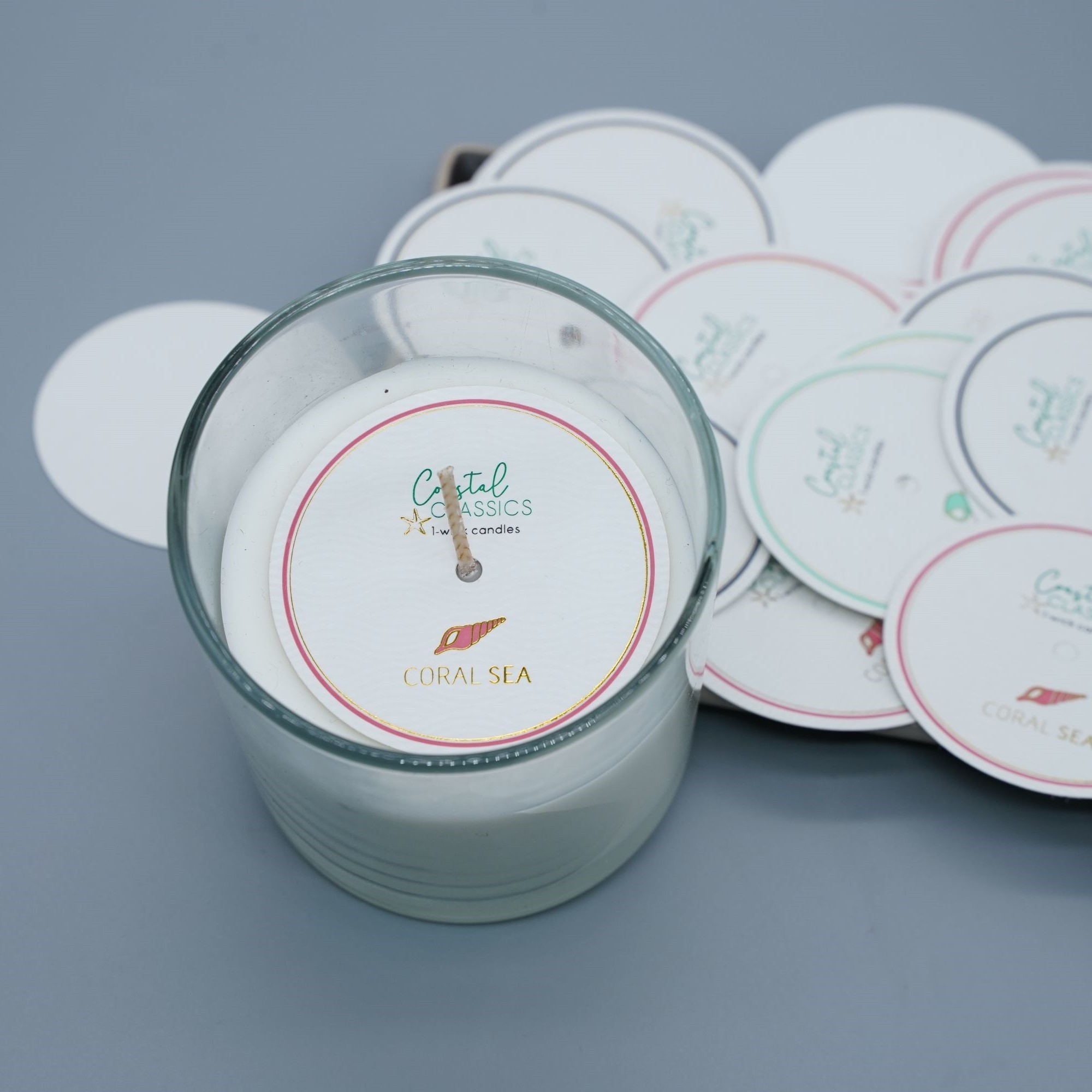 Various Sizes Candle Paper Top Lid Clear Candle Dustproof Label 2 Inches Round Dust proof Paper for Candle