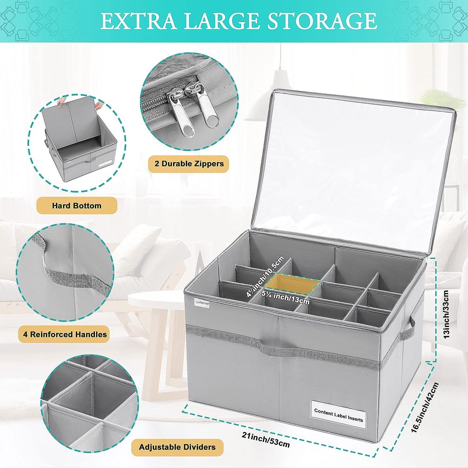 Organizer for Closet Fits 16 Pairs Shoe Box Storage Containers Clear Foldable Shoe Storage Bottom Support Space Saving Shoe