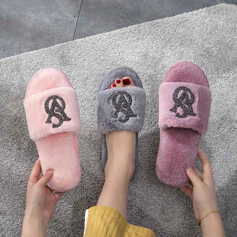 2022 Male Female Soft Cloud Slippers Sneaker Men's Home Plush Fur Flip Flops Ladies Plus Size Women Fury Slippers Shoes