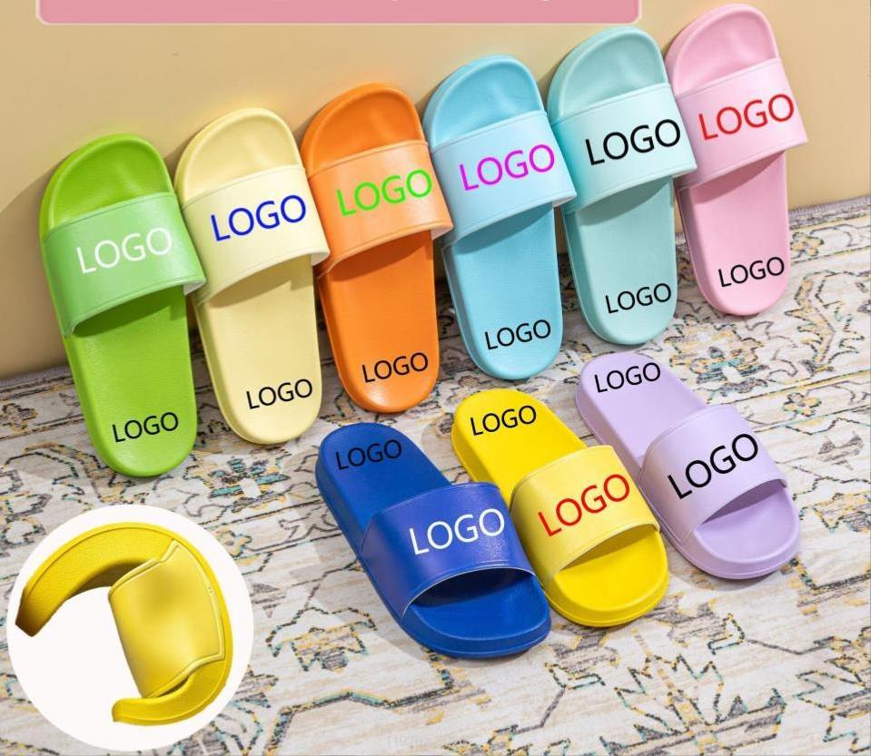 Customized Summer Slides Sandals Embossed Logo Slides Sublimation Printed Custom Blank Slide Slippers Sandals For Mens Designer