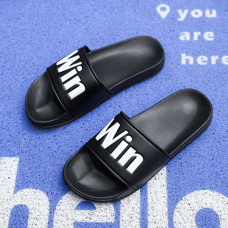 Man Custom Printed Slippers Slides Sandal Footwear Logo Custom Sandalias Slides Low Moq Pvc Custom Print Slides for Men