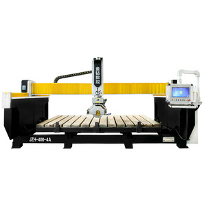 High Speed 4axis Stone CNC Infrared Bridge Saw Blade Cutting Machine With Cutcam Software