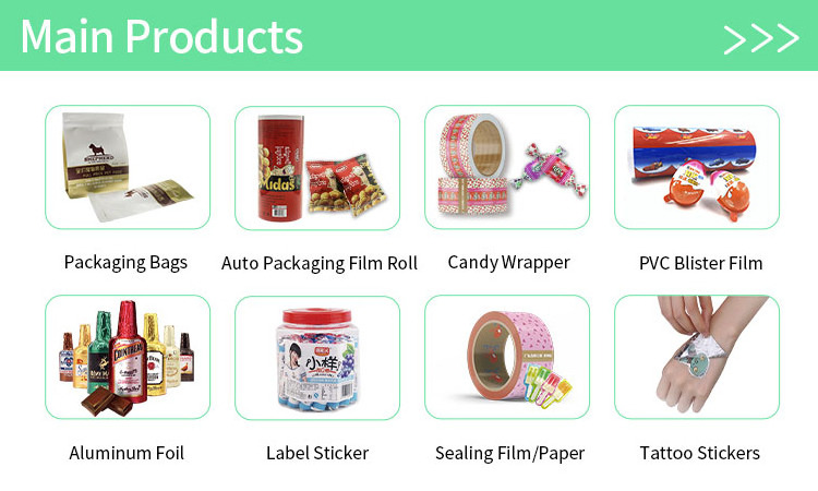 Custom printing High quality candy wrapper packaging fold wax roll paper chewing gum wrapper