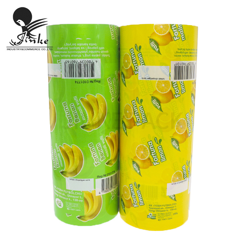 custom printed snack potato chips crisps food packaging plastic bag with inside foil flexible roll film