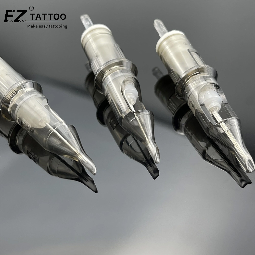 Wholesale EZ Tattoo Revolution RLT 20Pcs #14 0.40mm #12 0.35mm Extra Long taper Tight disposable tattoo cartridges