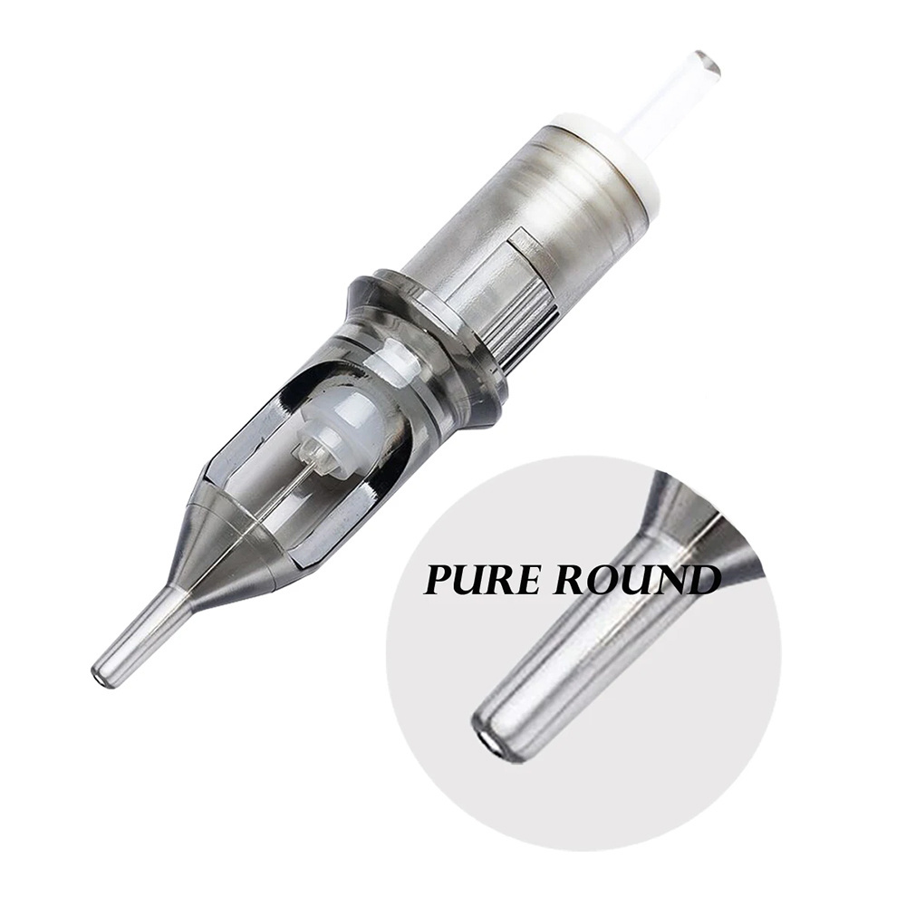 Wholesale EZ Tattoo Revolution RL 20Pcs Pure round tip  disposable permanent makeup pmu cartridge needles