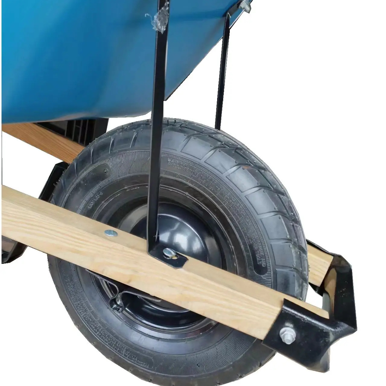 180kg heavy duty 6CBF capacity wooden handle WB7303 construction wheelbarrow 97 wheel barrow