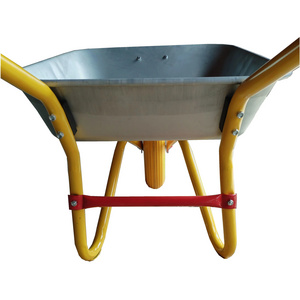 Commercial metal wheel barrow wholesale construction wheel wheelbarrow6222