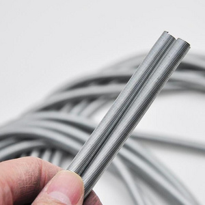 1Meter~4Meters Long To Quality Flexible Spring Stainless Steel Tube Spring Zinc Plated Tube Spring