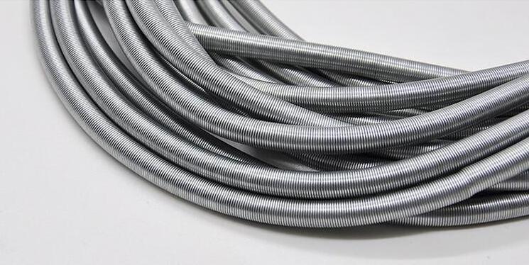 1Meter~4Meters Long To Quality Flexible Spring Stainless Steel Tube Spring Zinc Plated Tube Spring