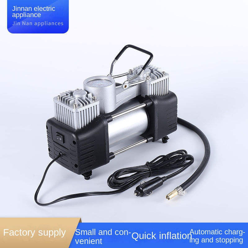 Manufacture Air Compressor Tire Inflator 12V Portable Air Compressor Auto Tire Pump Air Pump For Car