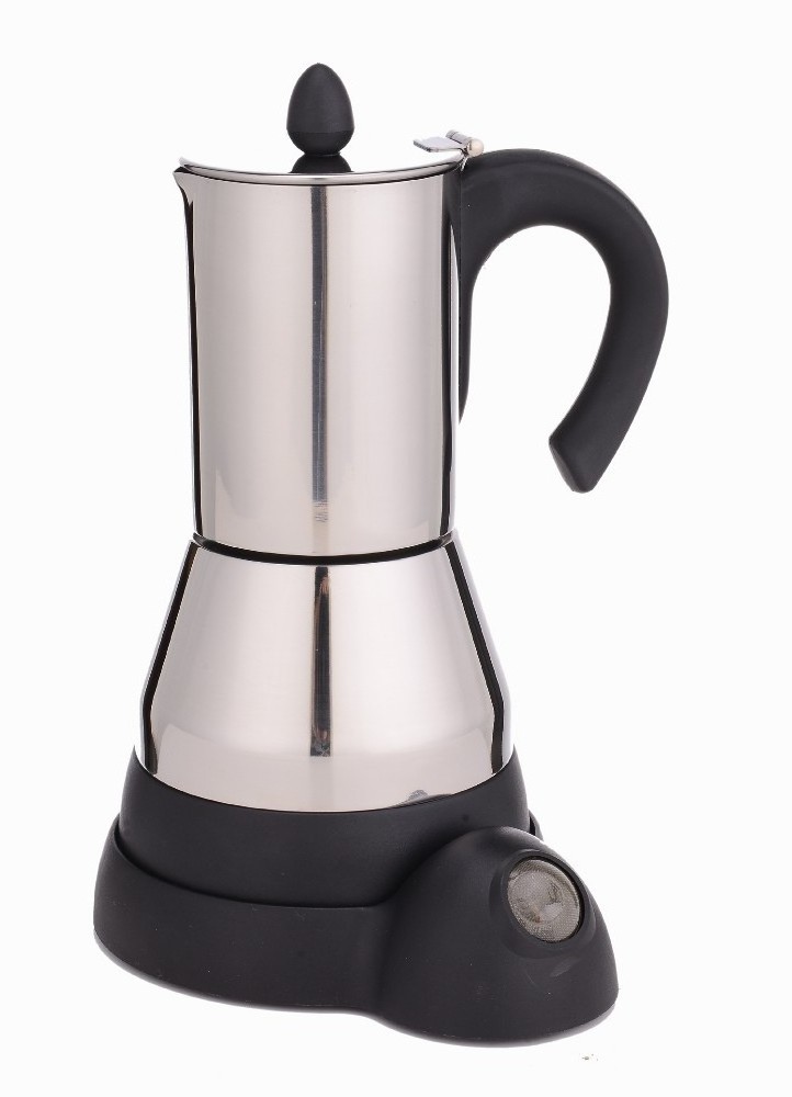 Electric stainless steel coffee espresso machines maker