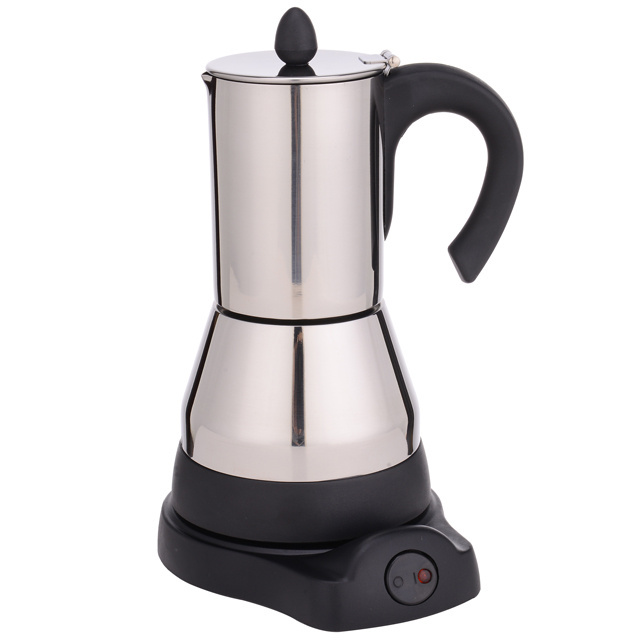 Electric stainless steel coffee espresso machines maker