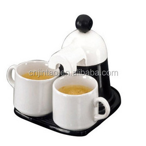 Mini coffee maker for Gift stove up coffee maker lovers coffee maker with cups