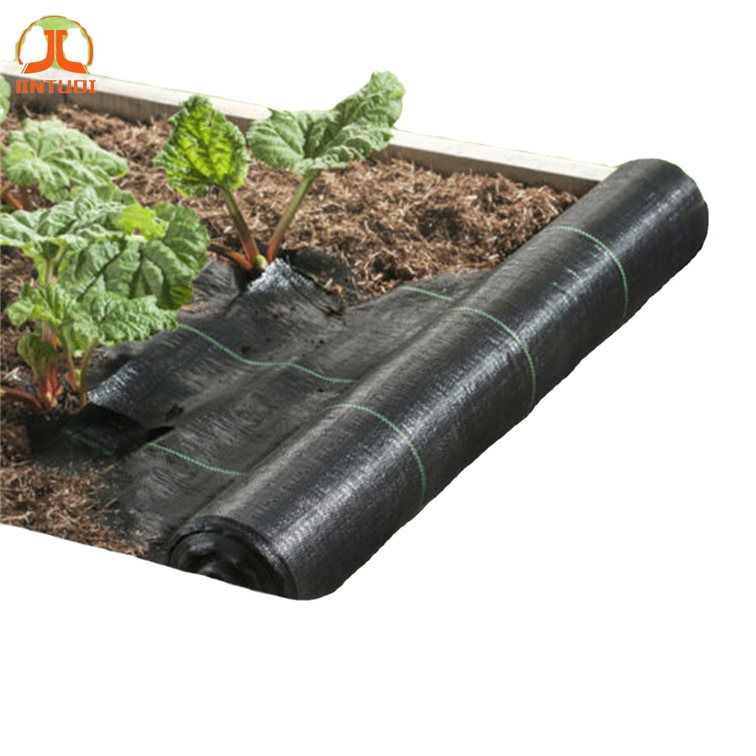 Landscape cloth heavy duty ground cover outdoor control Garden mat plastic mulch woven fabric weed barrier fabric