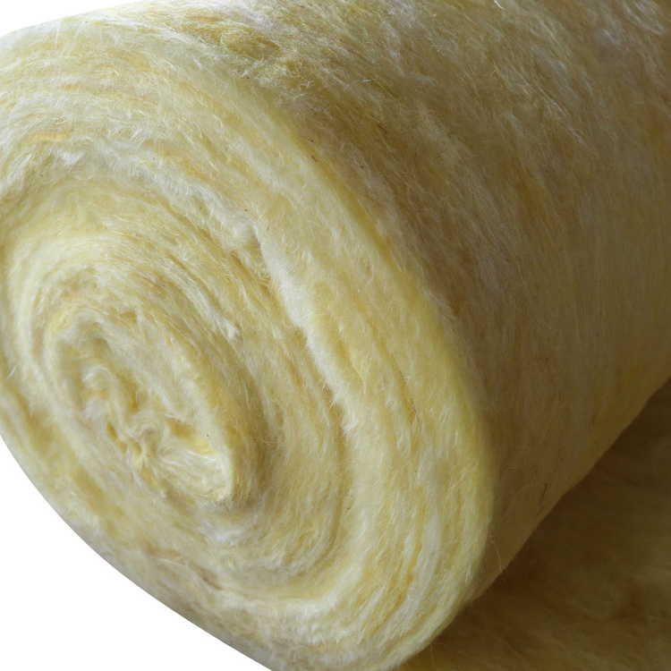 heat isolated glass wool insulation aluminum foil glasswool insulation fiberglass loose fill in insulation