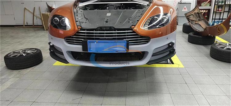 Suitable for Aston Martin V8 Vantage refitting semi-carbon fiber M-style body kit front bumper side skirt rear bumper