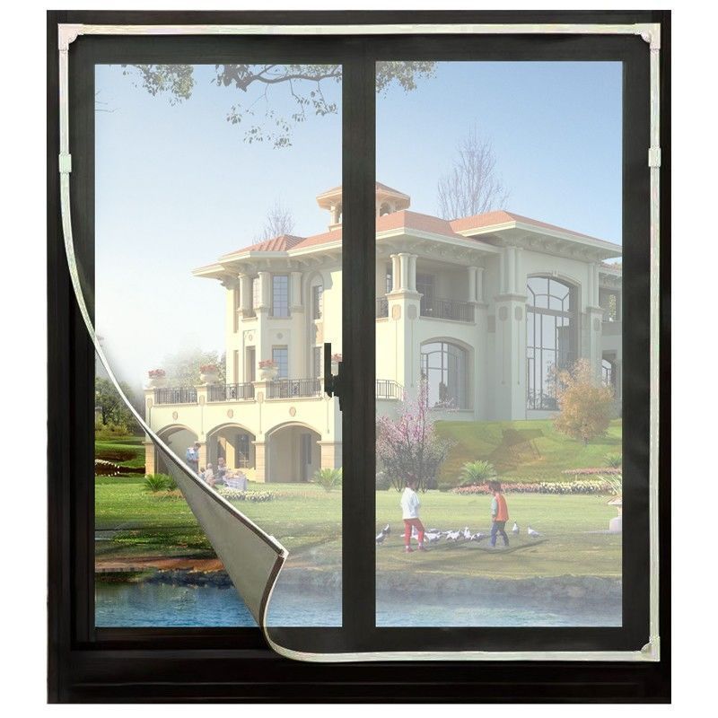 Mosquito net window/Fiberglass Insect Window Screen/magnetic mosquito Net  For Windows