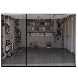 Best Selling  Large Garage Door Curtain Fly Resistant Fiberglass Magnetic Door Screen Garage curtains