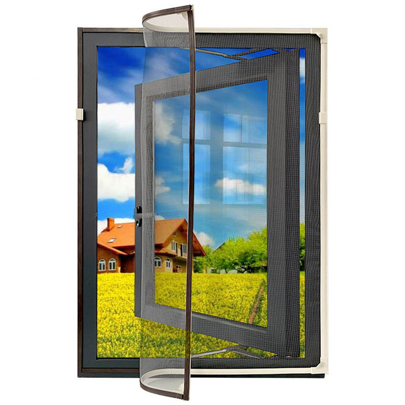 Magnetic Door Mosquito Net Temporary Window Screens