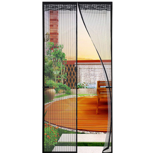 Hot selling hands-free summer anti-mosquito screen curtain encrypted door net mosquito magnetic with magnet